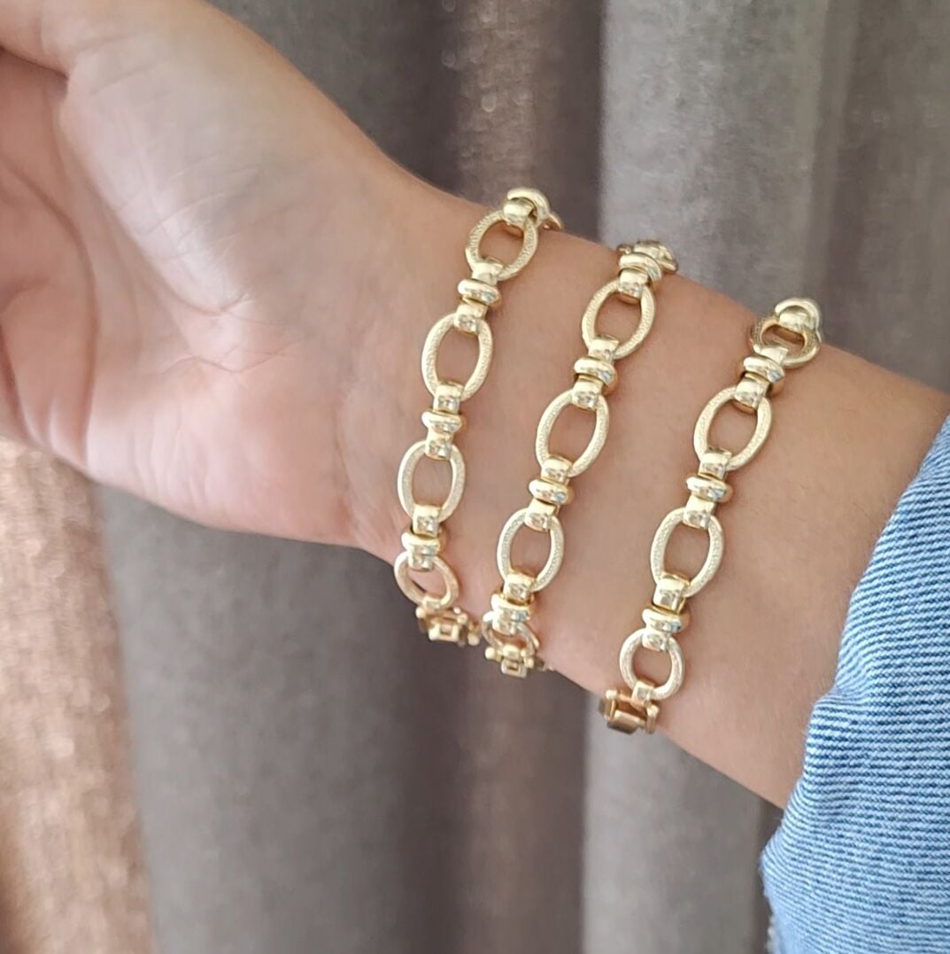 14 K ALTIN RENGİ XUPİNG BİLEKLİK