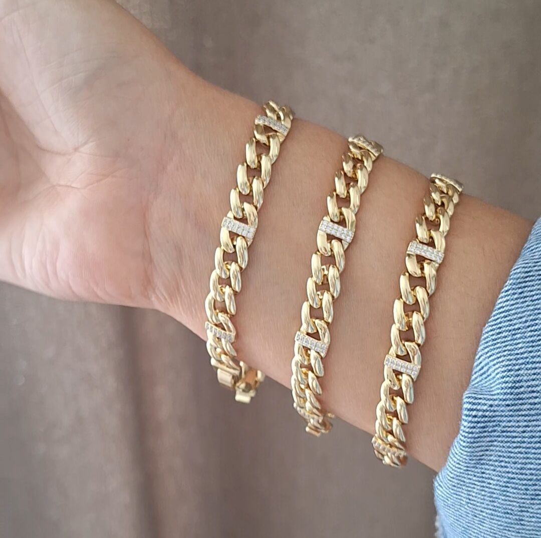 14 K ALTIN RENGİ XUPİNG BİLEKLİK