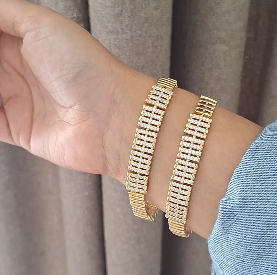 14 K ALTIN RENGİ XUPİNG BİLEKLİK