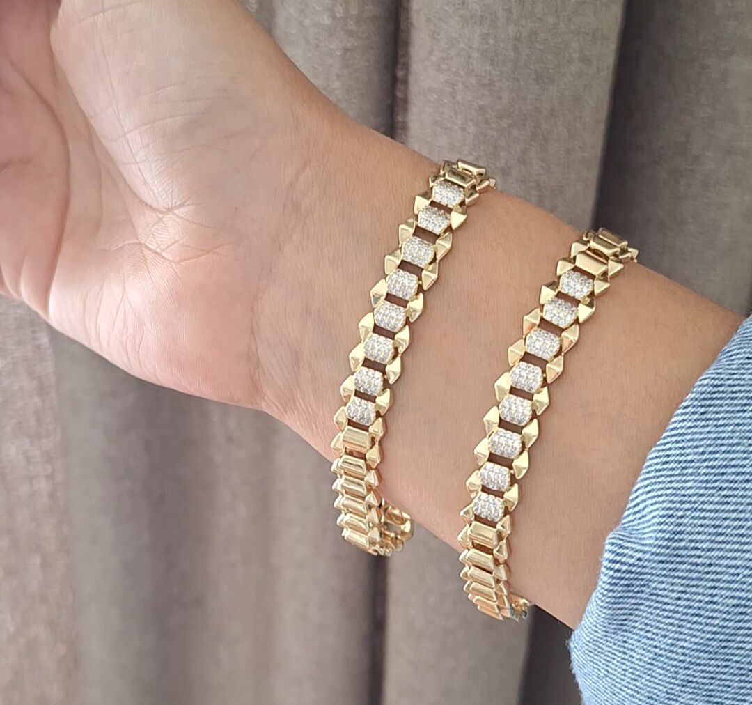 14 K ALTIN RENGİ XUPİNG BİLEKLİK