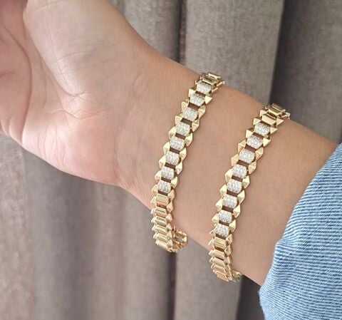 14 K ALTIN RENGİ XUPİNG BİLEKLİK