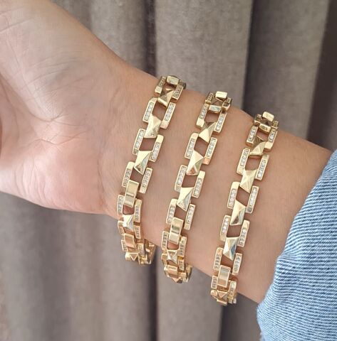 14 K ALTIN RENGİ XUPİNG BİLEKLİK