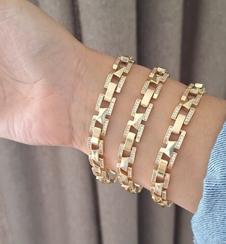 14 K ALTIN RENGİ XUPİNG BİLEKLİK