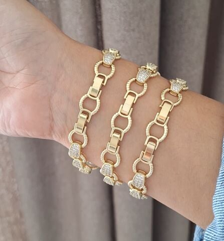 14 K ALTIN RENGİ XUPİNG BİLEKLİK