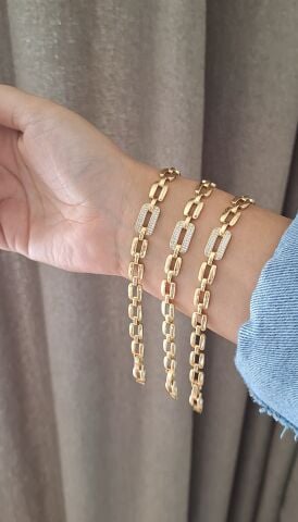 14 K ALTIN RENGİ XUPİNG BİLEKLİK