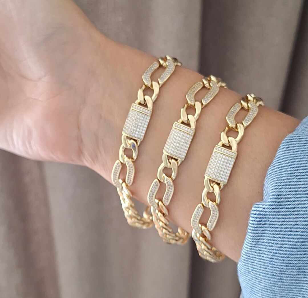 14 K ALTIN RENGİ XUPİNG BİLEKLİK