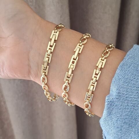 14 K ALTIN RENGİ XUPİNG BİLEKLİK