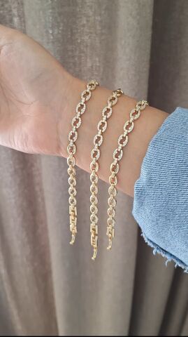 14 K ALTIN RENGİ XUPİNG BİLEKLİK