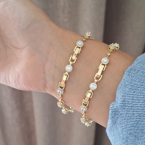 14 K ALTIN RENGİ XUPİNG BİLEKLİK