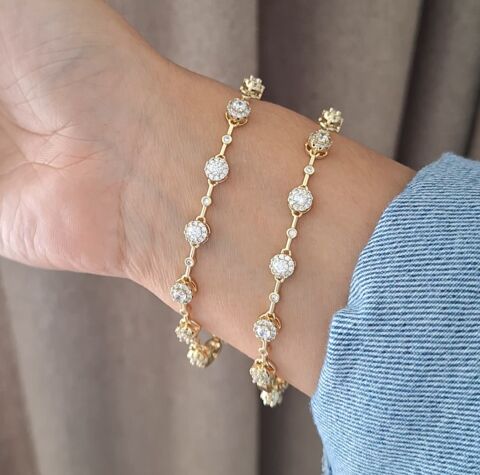 14 K ALTIN RENGİ XUPİNG BİLEKLİK