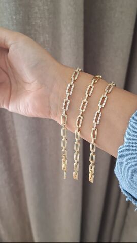 14 K ALTIN RENGİ XUPİNG BİLEKLİK