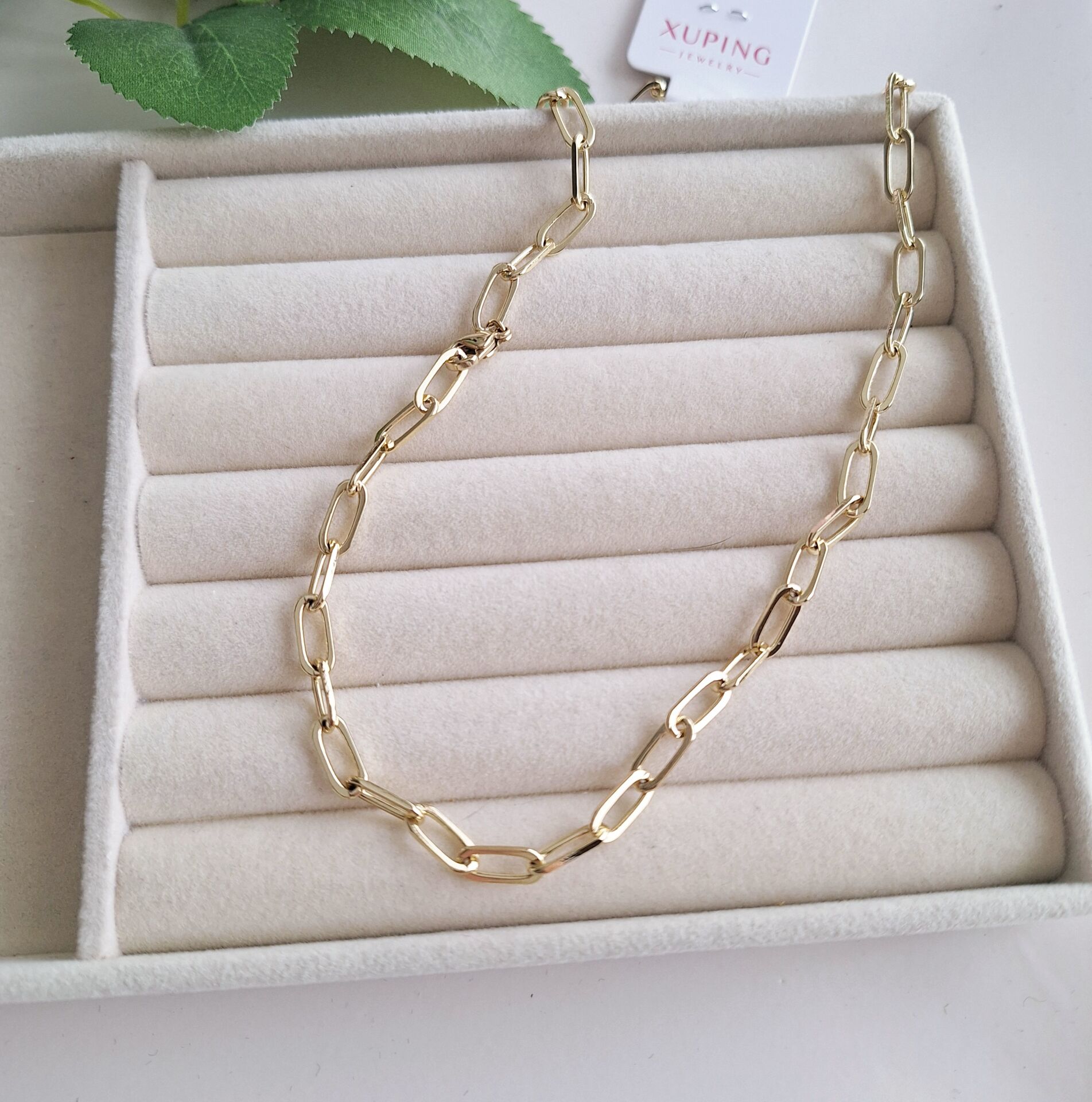 ATAÇ MODEL XUPİNG KOLYE 14 AYAR ALTIN RENGİ