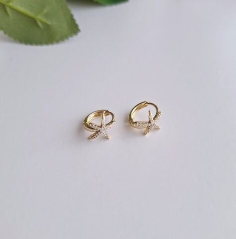 Xuping Küpe ( Deniz Yıldızı)