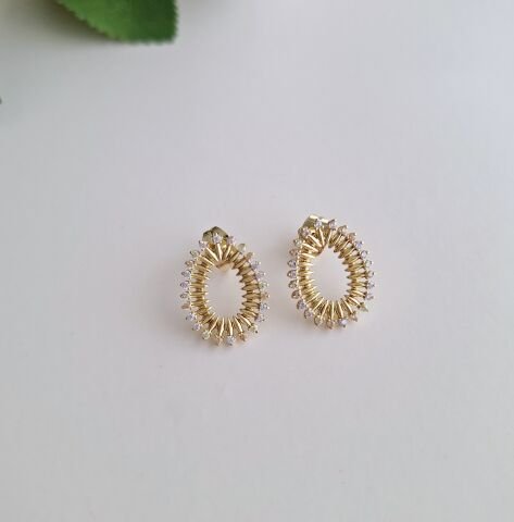 Xuping Küpe (Renkli Taşlı)