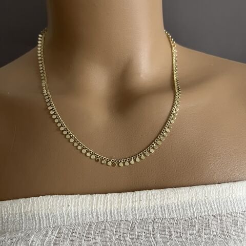 Xuping Pul  Zincir Kolye 48 cm