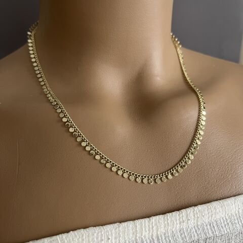 Xuping Pul  Zincir Kolye 48 cm