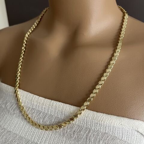 Xuping Arpa  Zincir Kolye 60 cm