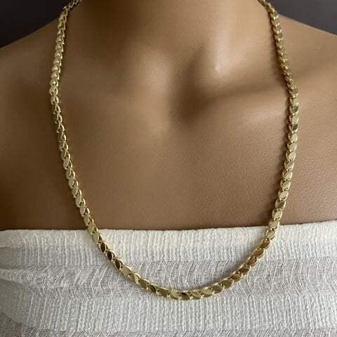 Xuping Arpa  Zincir Kolye 60 cm