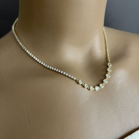 Xuping Choker Kolye 38 cm