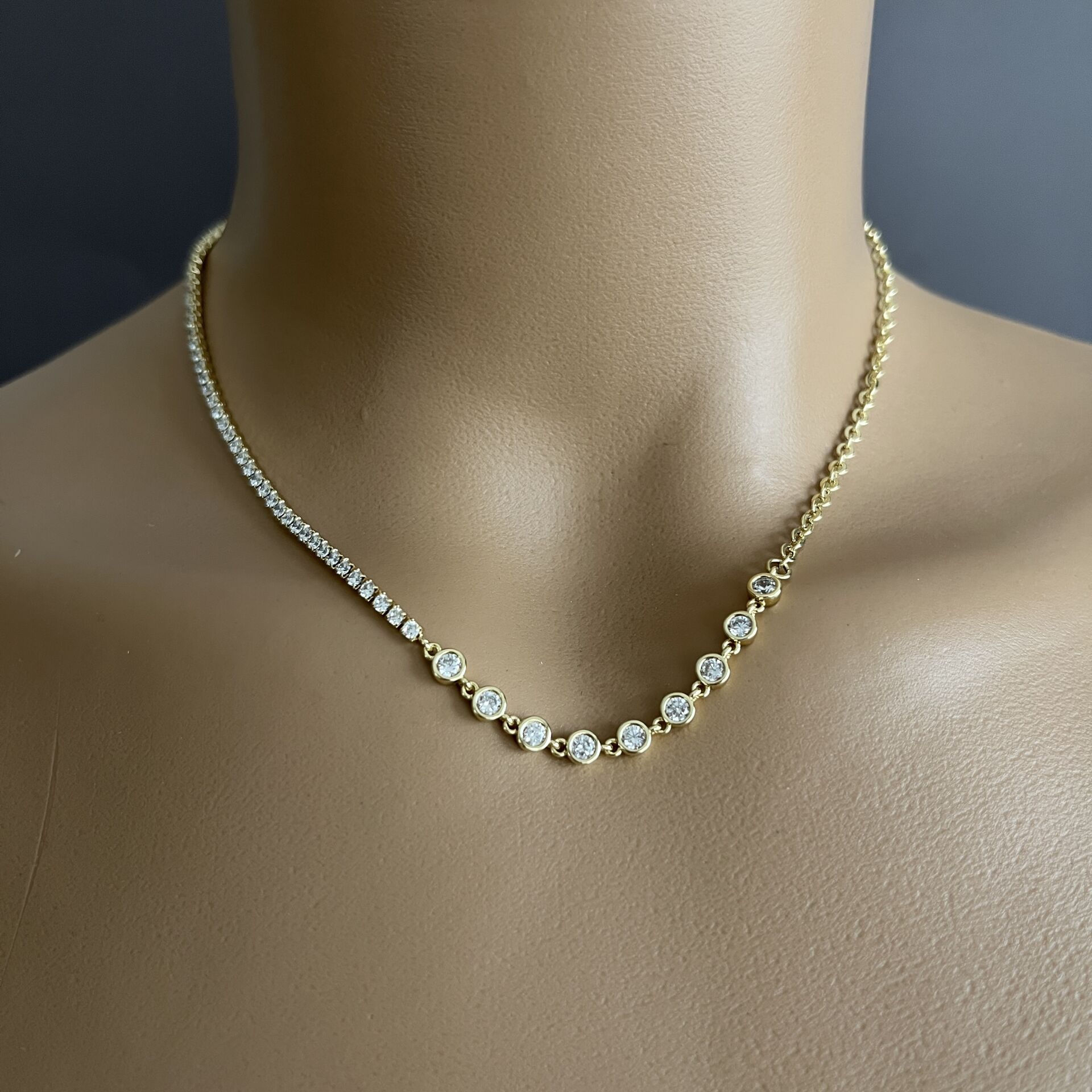 Xuping Choker Kolye 38 cm