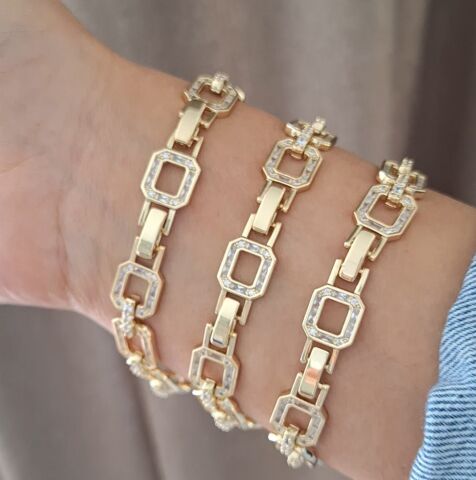 14 K ALTIN RENGİ XUPİNG BİLEKLİK