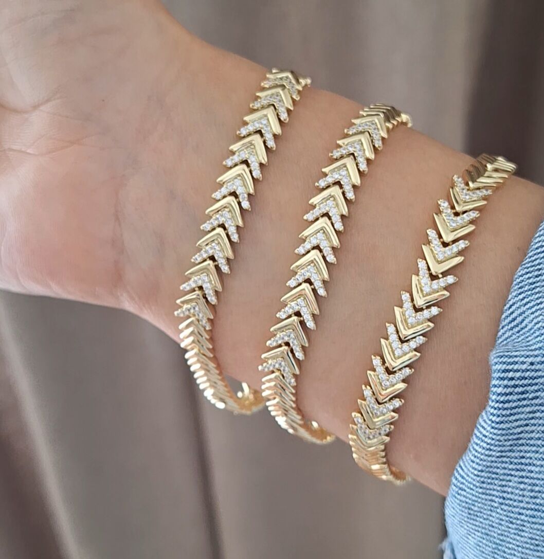 14 K ALTIN RENGİ XUPİNG BİLEKLİK