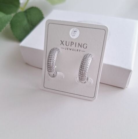 GÜMÜŞ RENK XUPİNG KÜPE