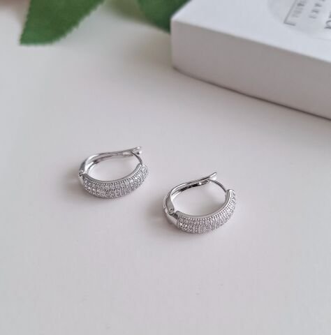 GÜMÜŞ RENK XUPİNG KÜPE