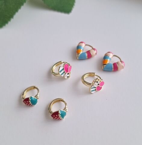 XUPING 6'lı KÜPE SETİ