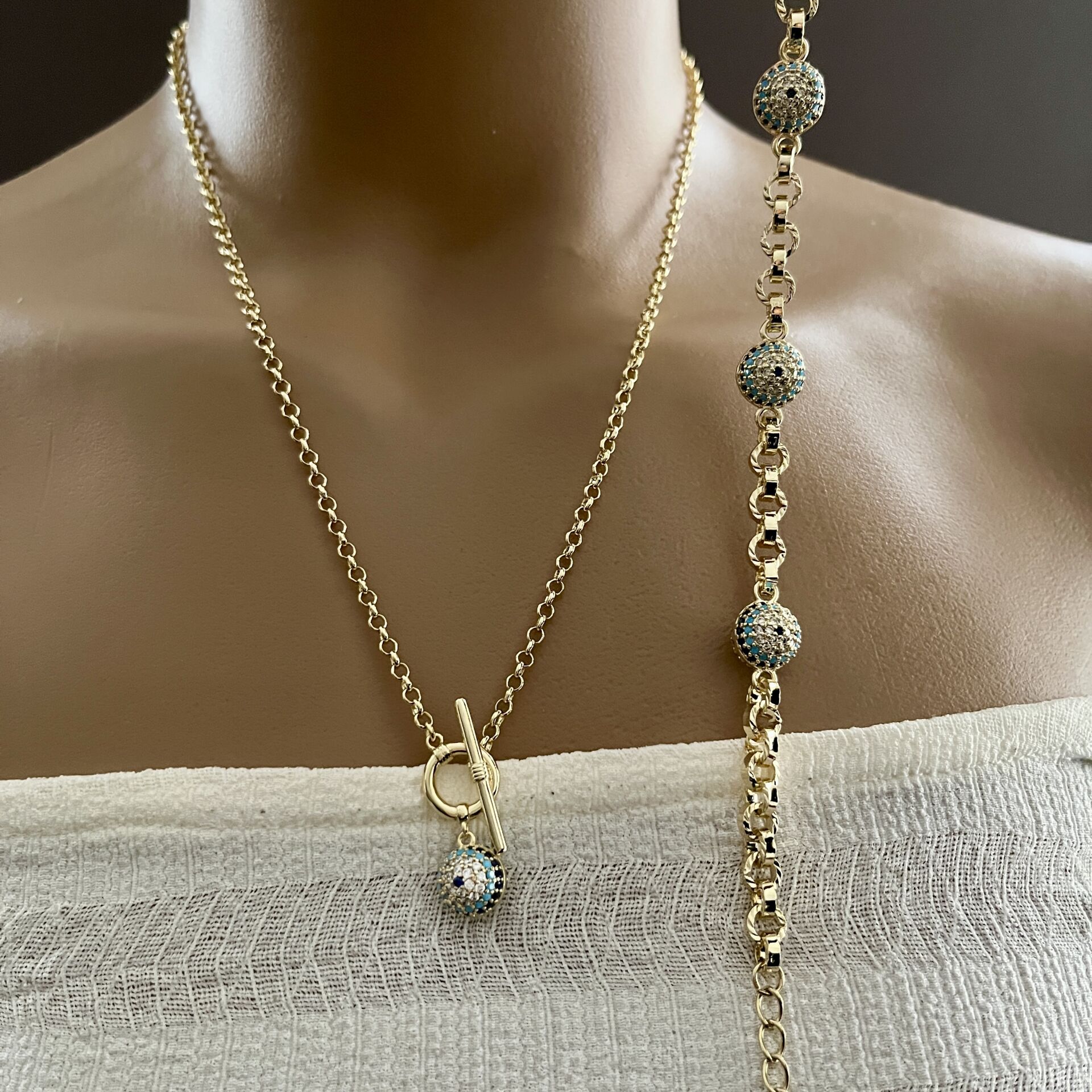 XUPİNG NAZAR İKİLİ SET