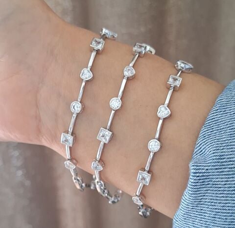 XUPİNG GÜMÜŞ RENK BİLEKLİK