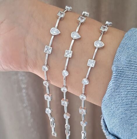 XUPİNG GÜMÜŞ RENK BİLEKLİK