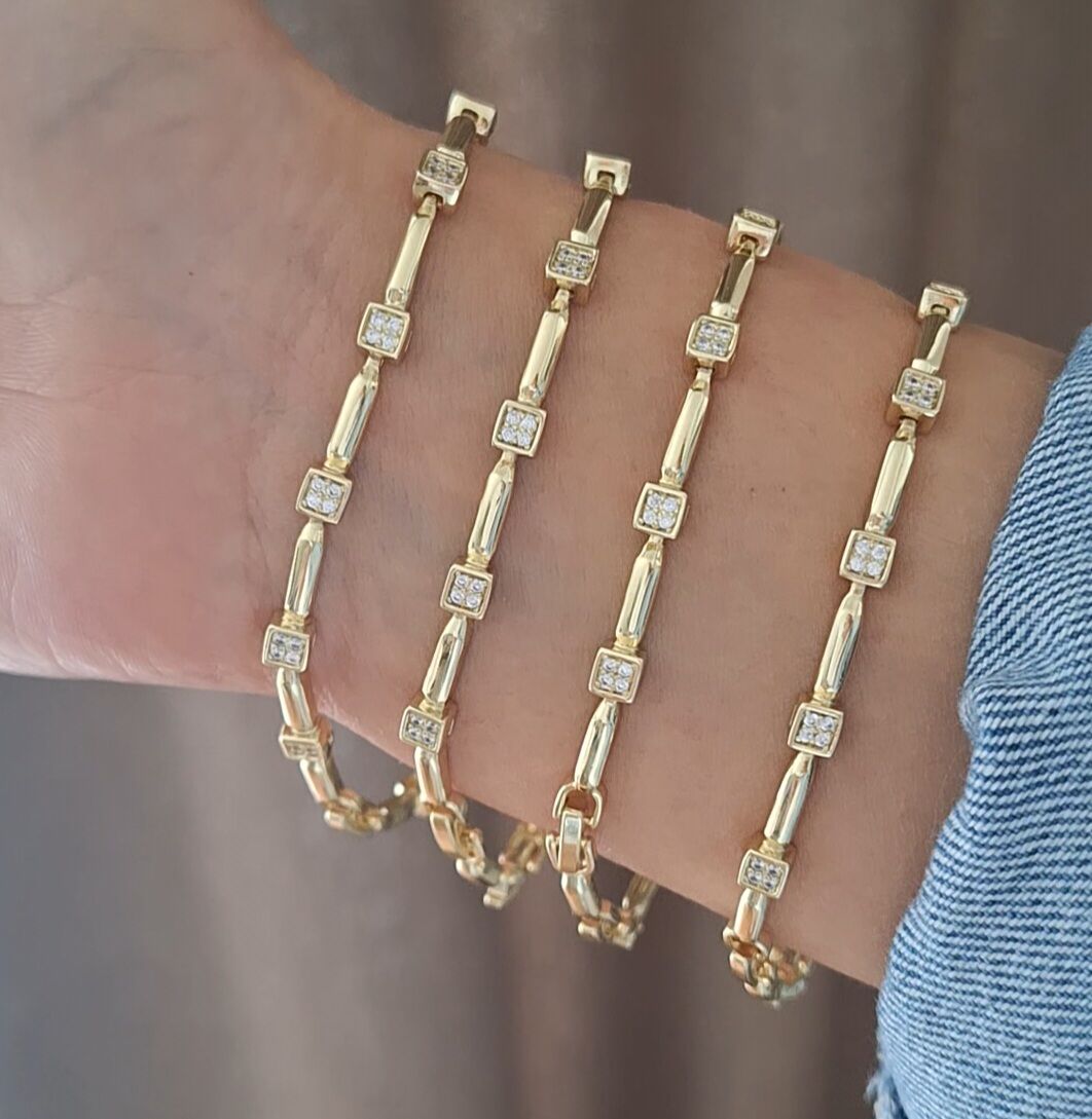 14 K ALTIN RENGİ XUPİNG BİLEKLİK