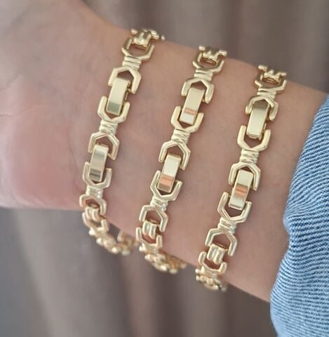 14 K ALTIN RENGİ XUPİNG  BİLEKLİK