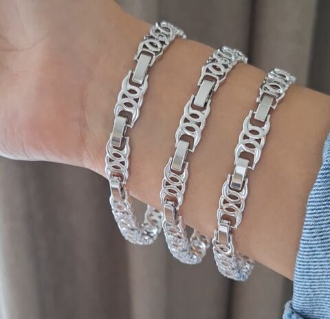 GÜMÜŞ RENK XUPİNG BİLEKLİK