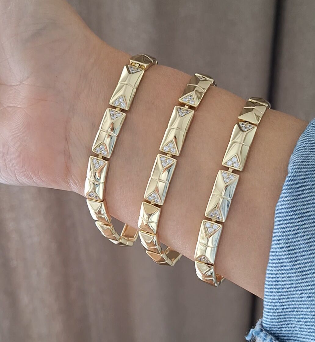 GOLD RENK XUPİNG BİLEKLİK