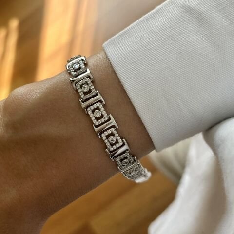 GÜMÜŞ RENK XUPİNG BİLEKLİK