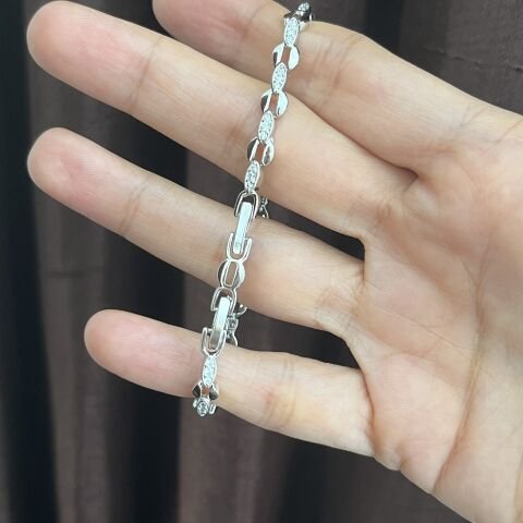 GÜMÜŞ RENK XUPİNG BİLEKLİK