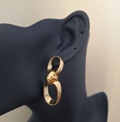 Xuping Küpe Gold Renk