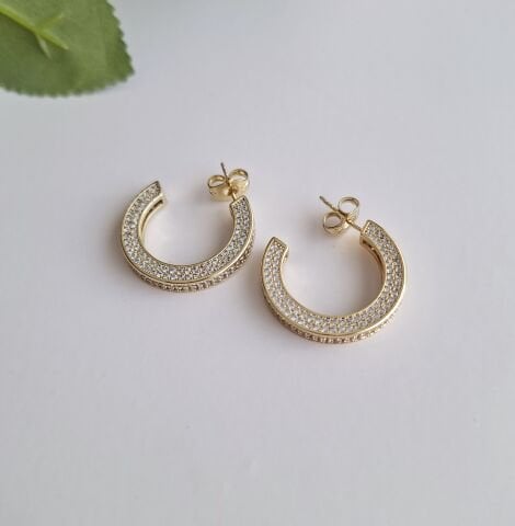 Xuping Küpe Gold Renk