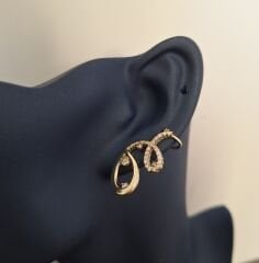 Xuping Küpe Gold Renk