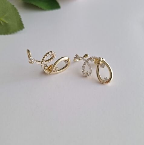 Xuping Küpe Gold Renk