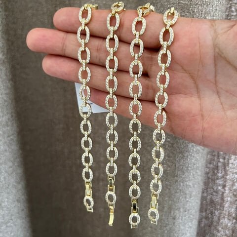 14 AYAR KAPLAMA XUPİNG TAŞLI BİLEKLİK