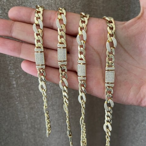 14 AYAR KAPLAMA  XUPİNG TAŞLI BİLEKLİK