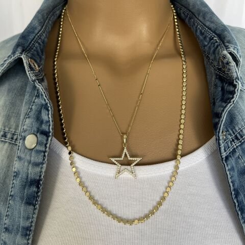 XUPİNG ZİNCİRLİ-KOLYE İKİLİ KOMBİN