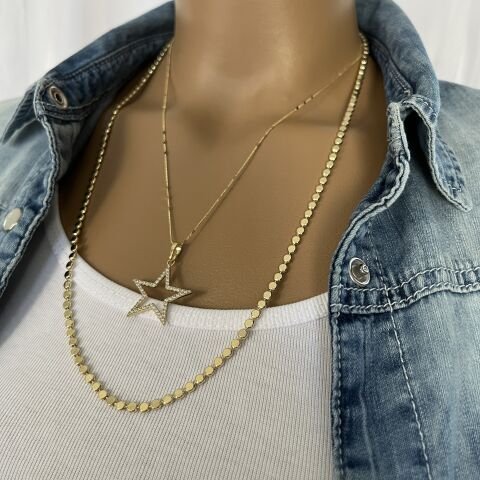 XUPİNG ZİNCİRLİ-KOLYE İKİLİ KOMBİN