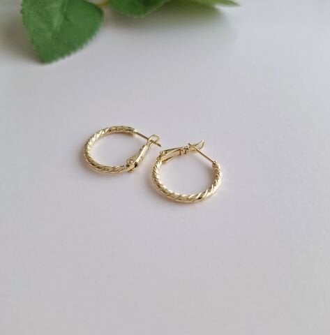 XUPİNG HALKA KÜPE ORTA BOY