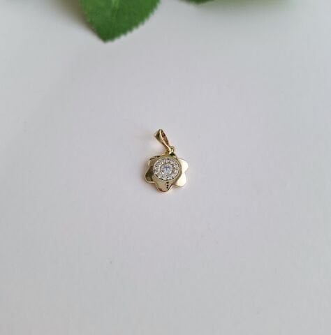 XUPİNG KOLYE UCU 14 AYAR ALTIN RENGİ