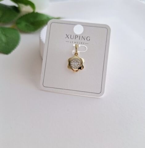 XUPİNG KOLYE UCU 14 AYAR ALTIN RENGİ