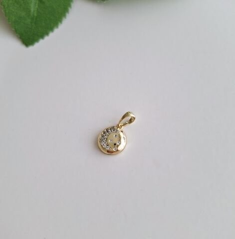 XUPİNG KOLYE UCU 14 AYAR ALTIN RENGİ